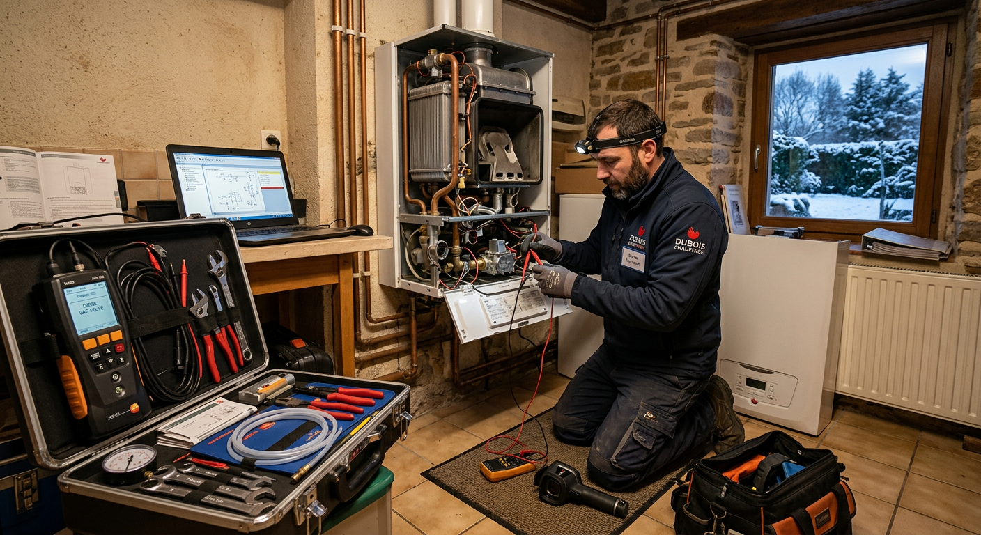 Dépannage urgence panne de chauffage chaudière à Villeurbanne